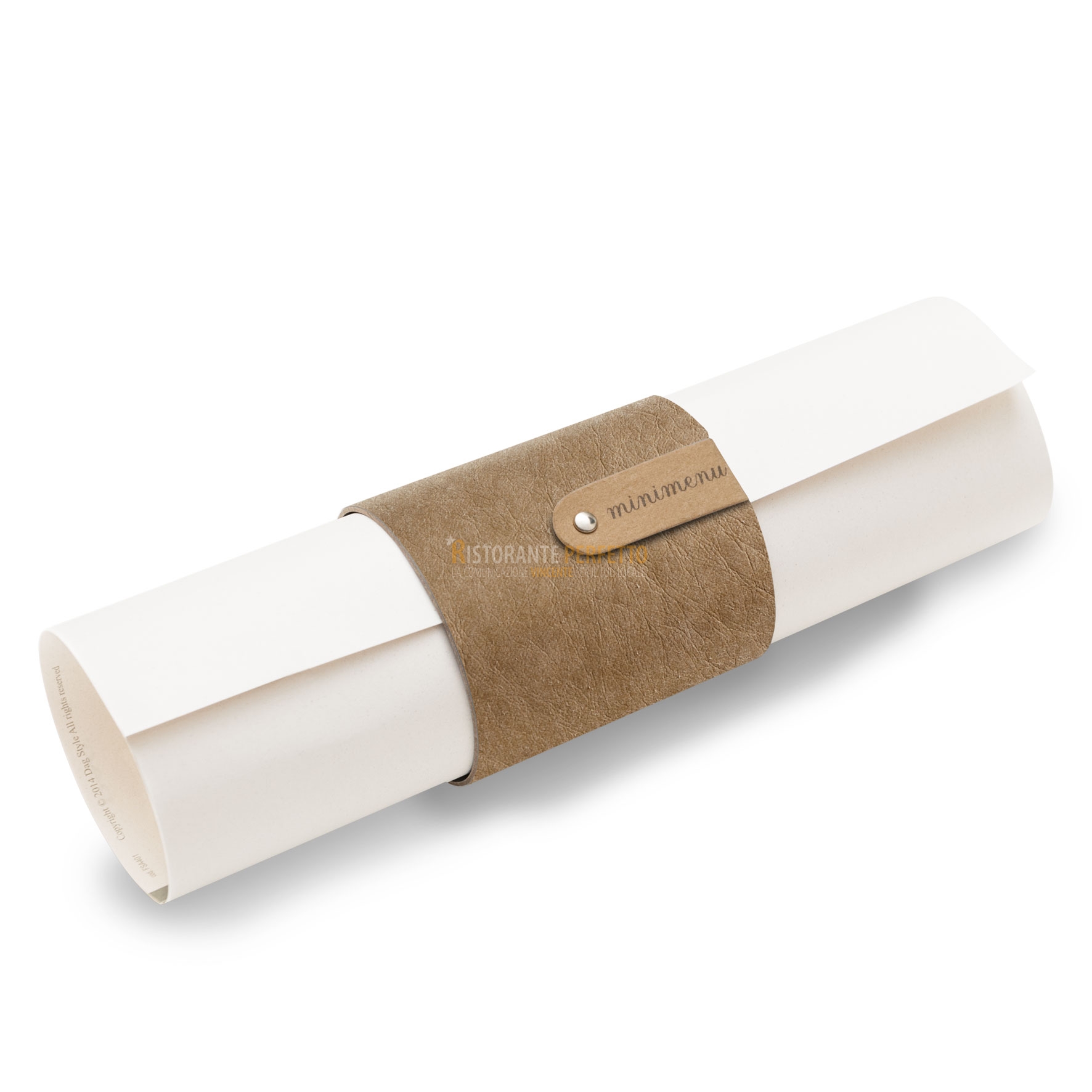 mini menu marrone